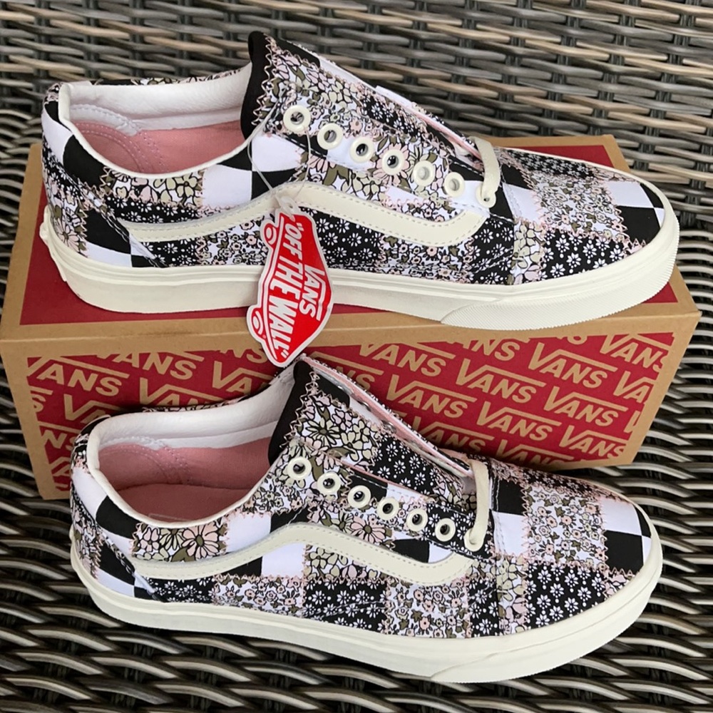 Vans Old Skool Patchwork Floral MENS - Picture 4 of 16